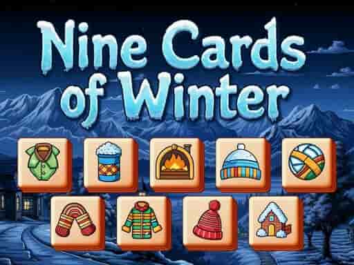 nine cards of winter