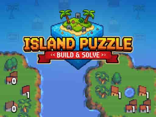 island puzzle: build & solve