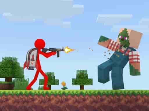 red stickman vs craftmans 2